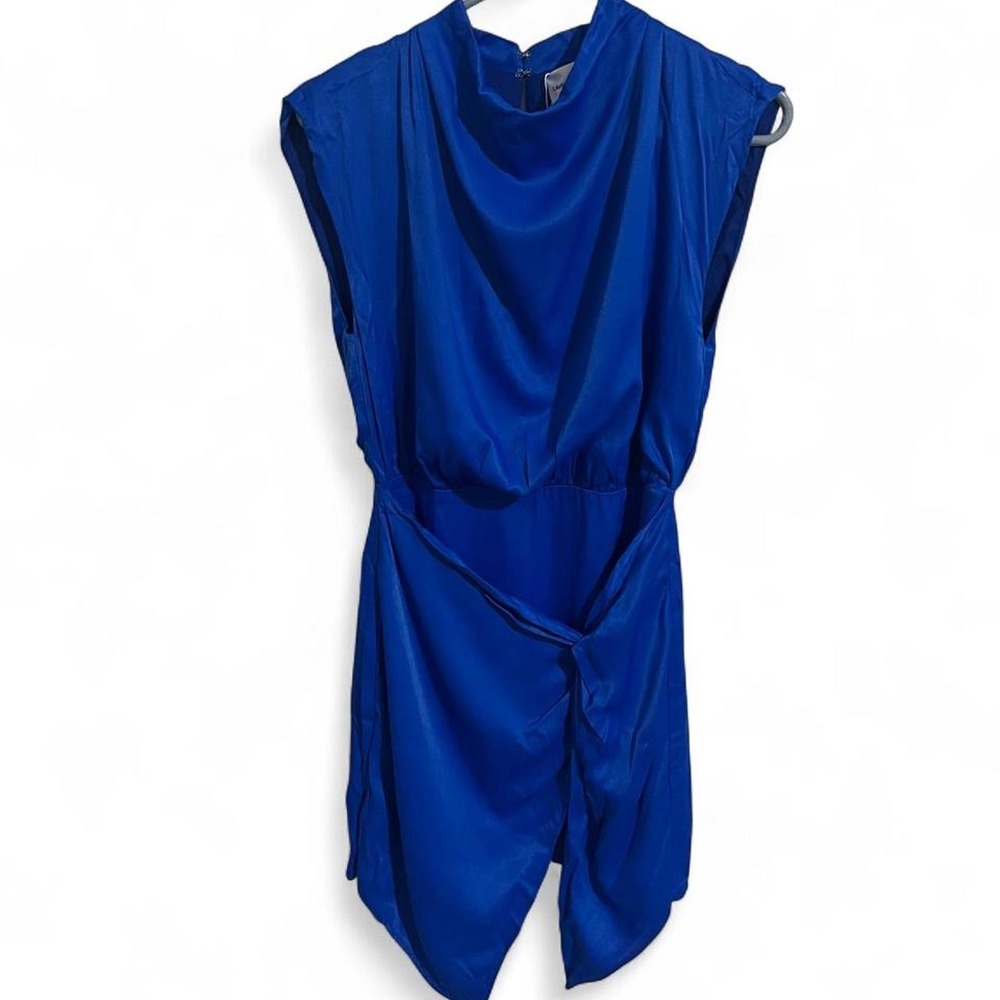 NWT Lavender Brown Boutique Royal Blue Mini Dress